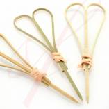 Natural Bamboo Heart Food Picks 6 in. 2000/Case