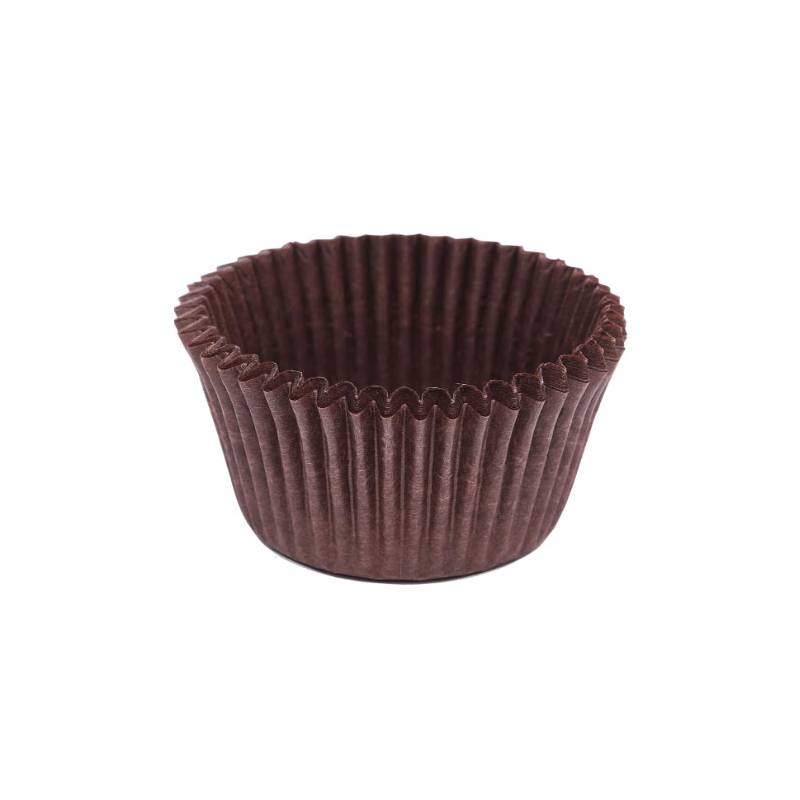 Brown Paper Mini Baking Cup 2" x 3" x 1.2" - 10,000/Case