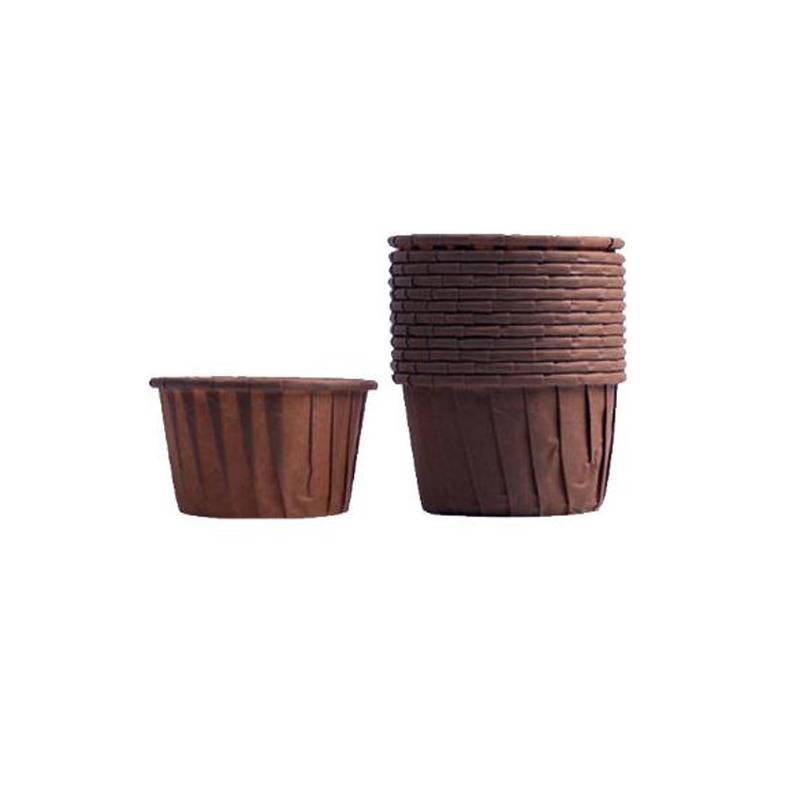 Brown Paper Cupcake Baking Cup 2" x 2.5" x 1.5" - 3000/Case