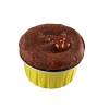 1.7 oz. Round Yellow Aluminum Foil Mini Baking Cup. 100/Bag