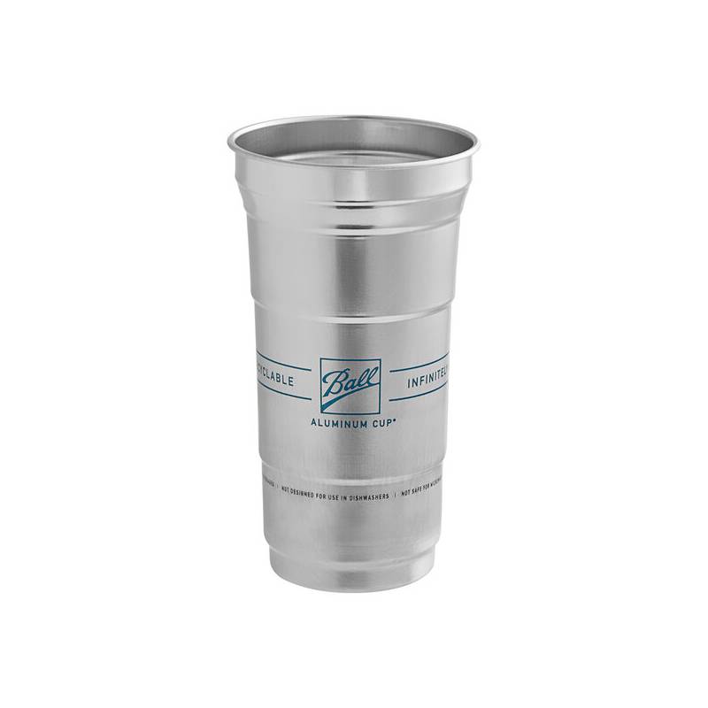 12 oz Aluminum Recyclable Drinking Cups - 30/case