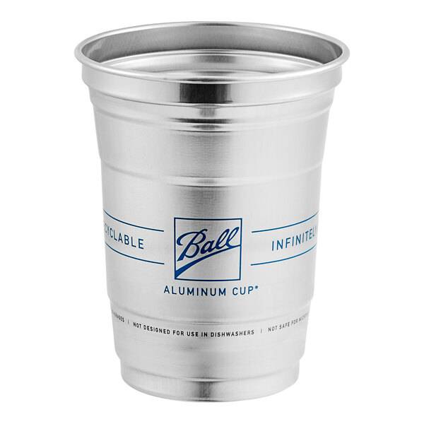 16 oz Aluminum Recyclable Drinking Cups - 600/case