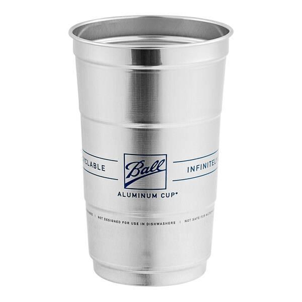 24 oz Aluminum Recyclable Drinking Cups - 450/case