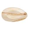 11" x 9" Oval Palm Leaf Salad Tray - 300/Case