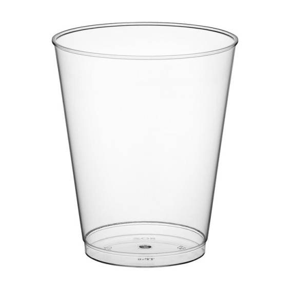 7oz. Clear Disposable Plastic Tumbler - 500/Case