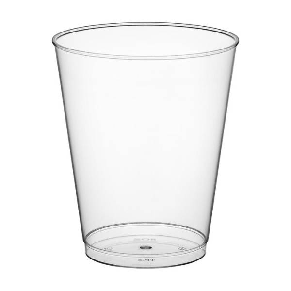 7oz. Clear Disposable Plastic Tumbler - 500/Case