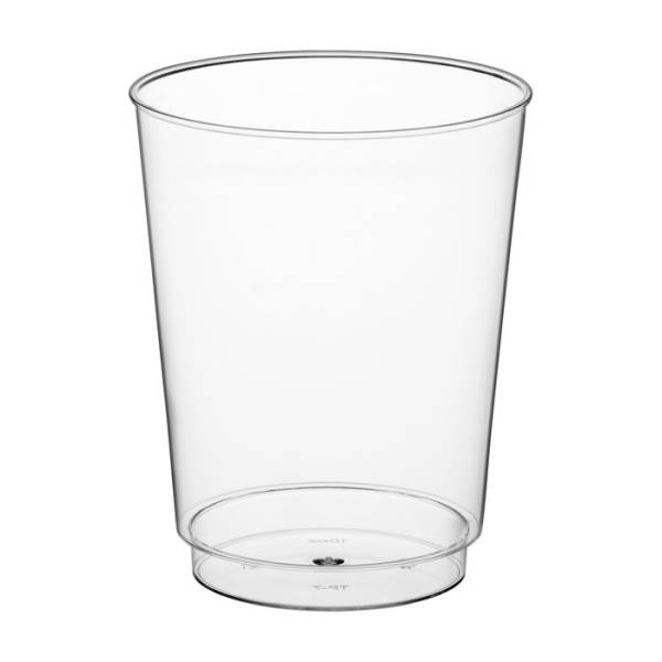 10oz. Clear Disposable Plastic Tumbler - 500/Case