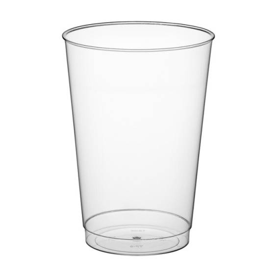 14 oz. Clear Disposable Plastic Tumbler - 500/Case