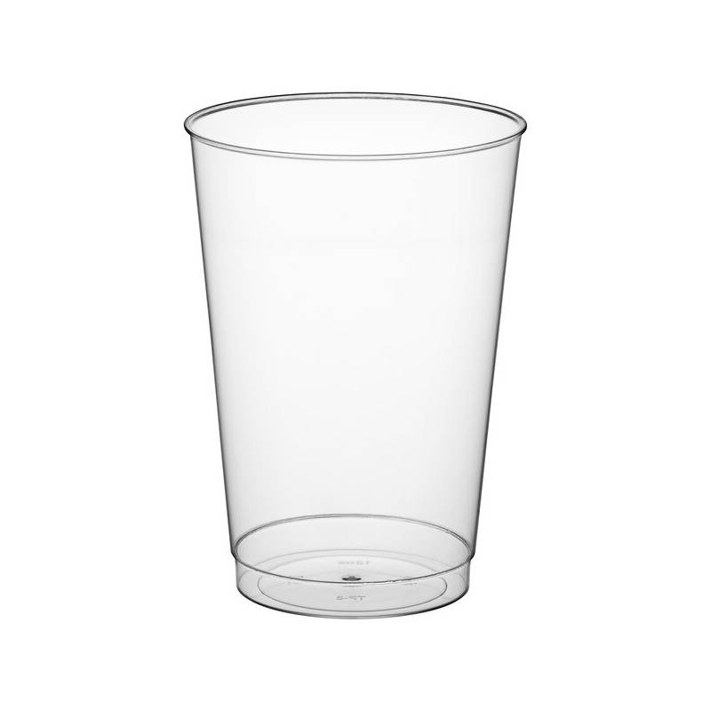 14 oz. Clear Disposable Plastic Tumbler - 500/Case