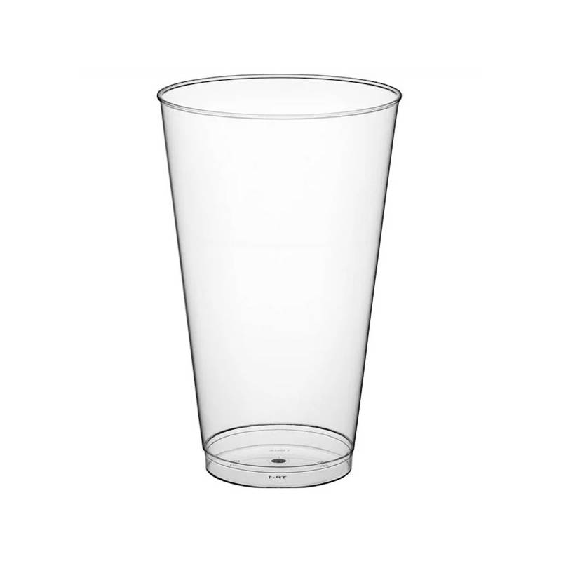 16 oz. Clear Disposable Plastic Tumbler - 500/Case