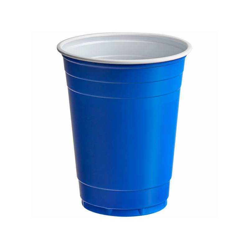 16 oz. Blue Plastic Cup - 1000/Case