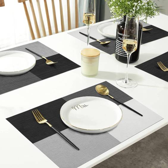 Modern Woven Placemats - 12/cs - $1.58/piece