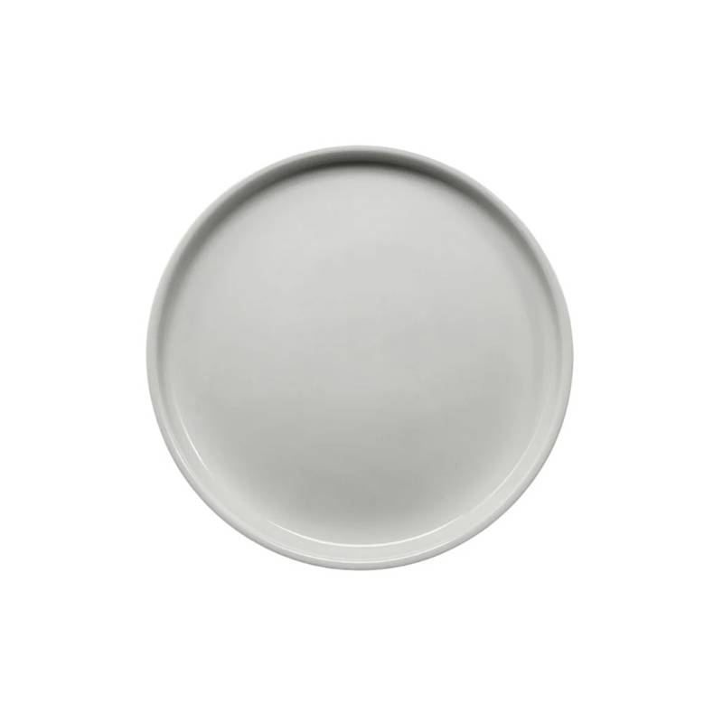 Ano 4 3/4" Bright White Porcelain Plate - 12/Case