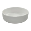 Ano 7" Bright White Deep Porcelain Plate - 6/Case