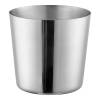 16 oz. Stainless Steel French Fry Holder with Flat Top