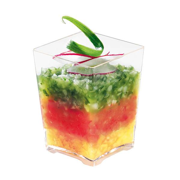 Quadro Mini Plastic Cup 4 oz. 200/cs - $0.29/pc