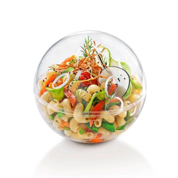 Glass Salad To Go Container