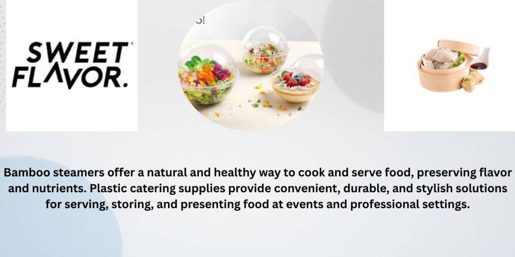 Bamboo Steamer for Stylish Culinary Presentation
