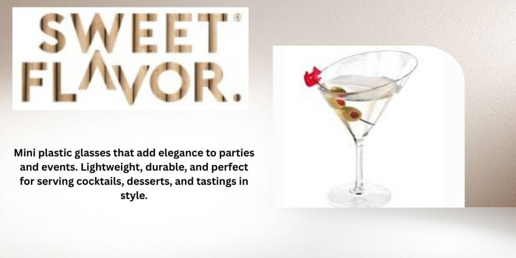 Chic Mini Martini Glasses to Elevate Any Event