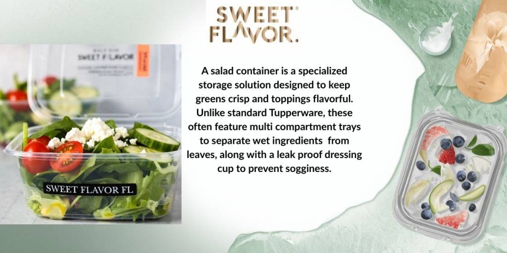 How Can You Keep Salads Fresh? Best Functional Containers