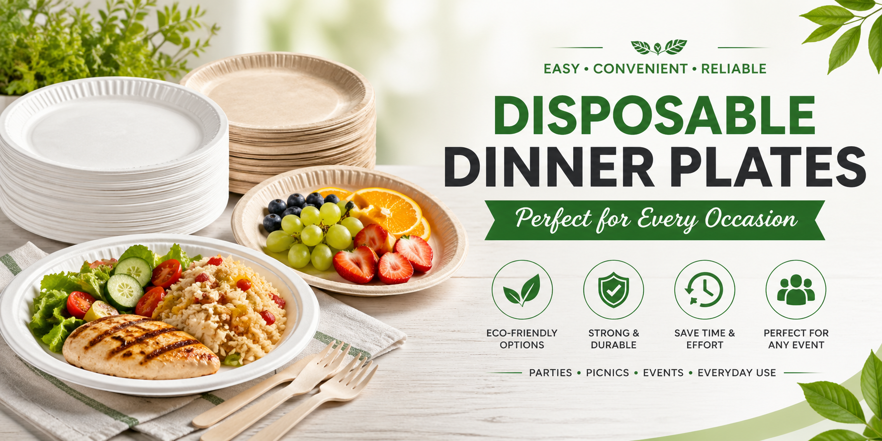 Eco Friendly Choice Why Bamboo Plates Are Taking Over Modern Dining