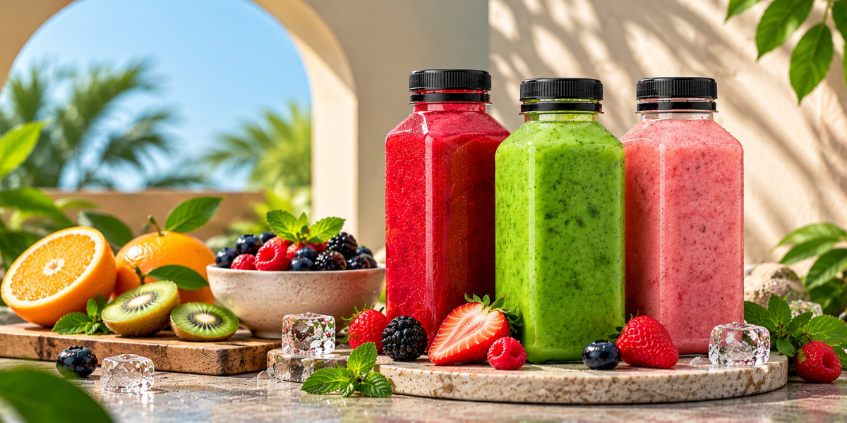  juice containers with lids 