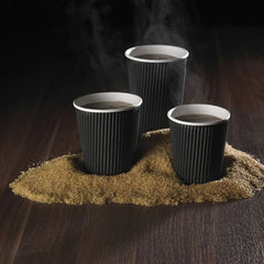Collection image for: Disposable Paper Coffee Cups with Lids for Hot Beverages