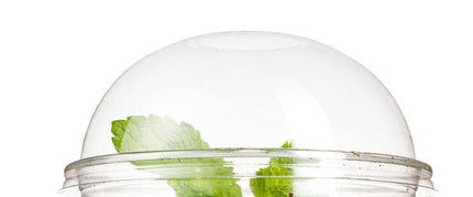 12, 16, and 20 oz. Clear Dome Lid - 50/Case