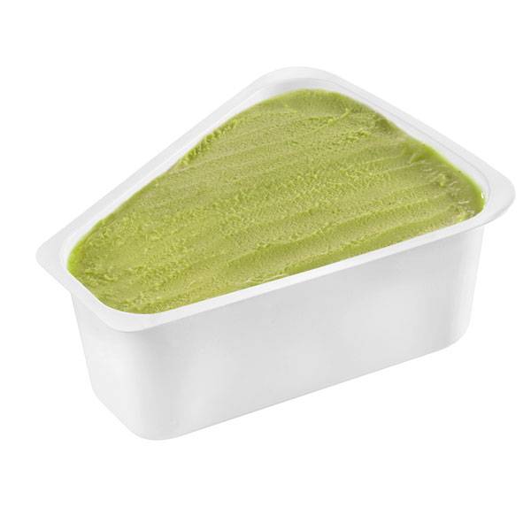 4 liters Tonda Triangle Gelato Pan - 100/Case