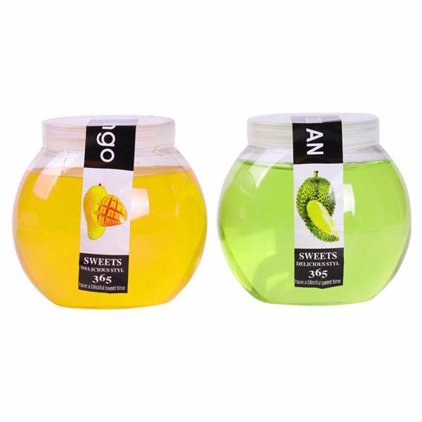 3 Oz. Plastic Dessert Jar with Lid - 200/Case