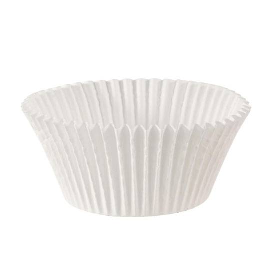 White Paper Mini Baking Cup 2" x 3" x 1.2" - 10,000/Case