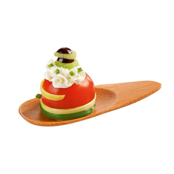 1.5 oz. Natural Bamboo Tasting Spoon  - 100/Case