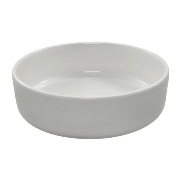 Ano 7" Bright White Deep Porcelain Plate - 6/Case