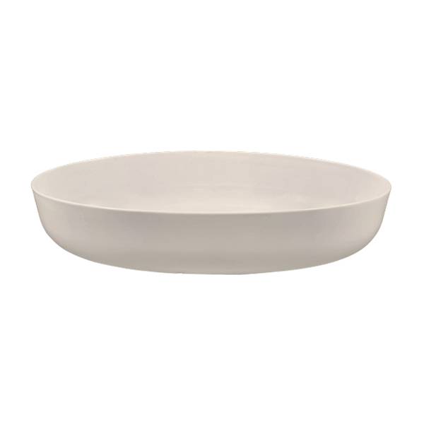 Zabo 81 oz. Low Cut Bake and Show Oven Safe Reusable Food Container - 40/Case