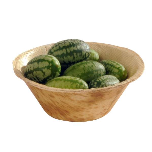 2 oz. Natural Mini Bamboo Bowl  - 100/Case