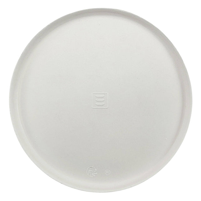Ano 6.3" PFAS Free Compostable Sugarcane Pulp Plate - 25/Case