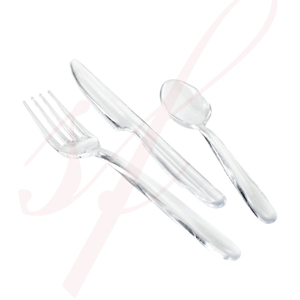 Plastic Knife 7.3 in. Clear - 200/Case