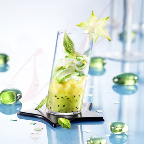 2.5 oz Enzo Recyclable Mini Plastic Cup - 100/Case