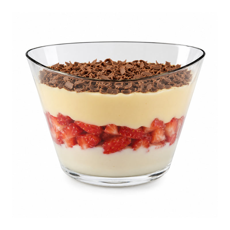 2.5 oz Triangle Recyclable Plastic Mini Bowl - 1000/Case