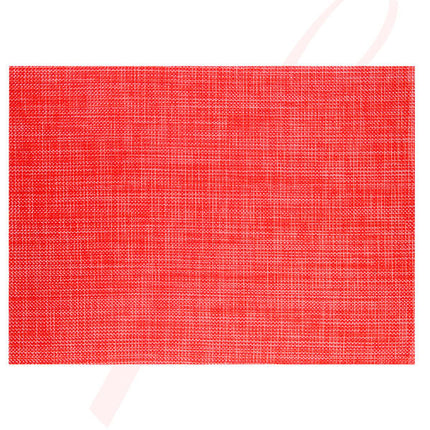 Plain Red Placemats - 12/cs - $1.58/piece