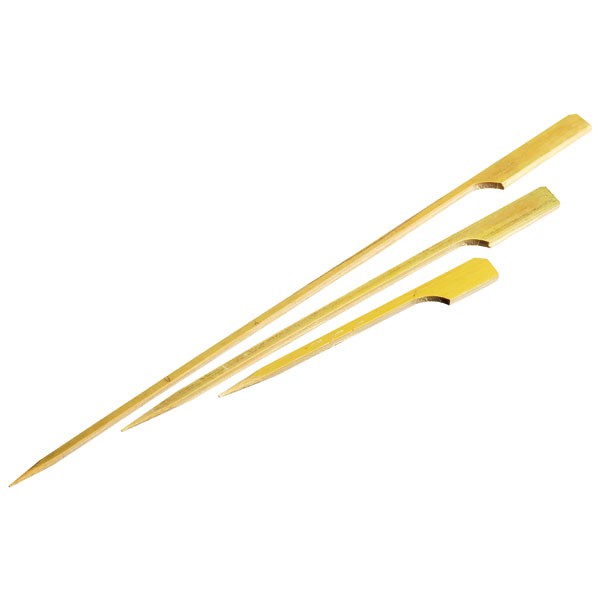Natural Bamboo Paddle Food Pick 3.5 in. 2000/Case