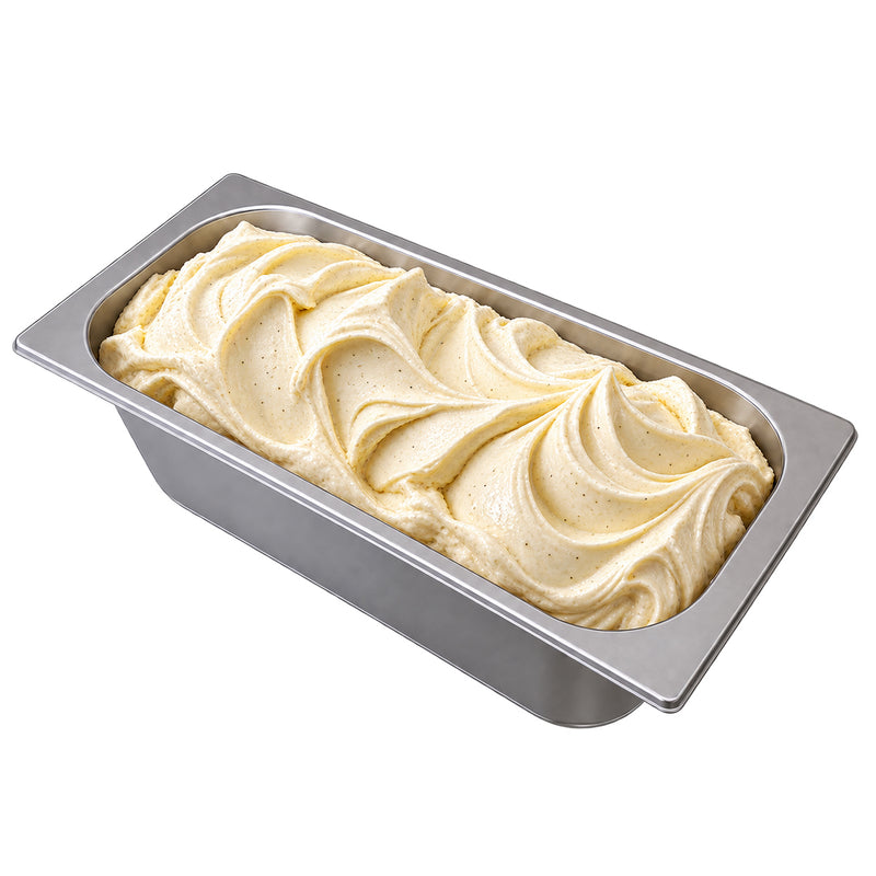 5 Liter Gray Gelato Pan - 100/Case