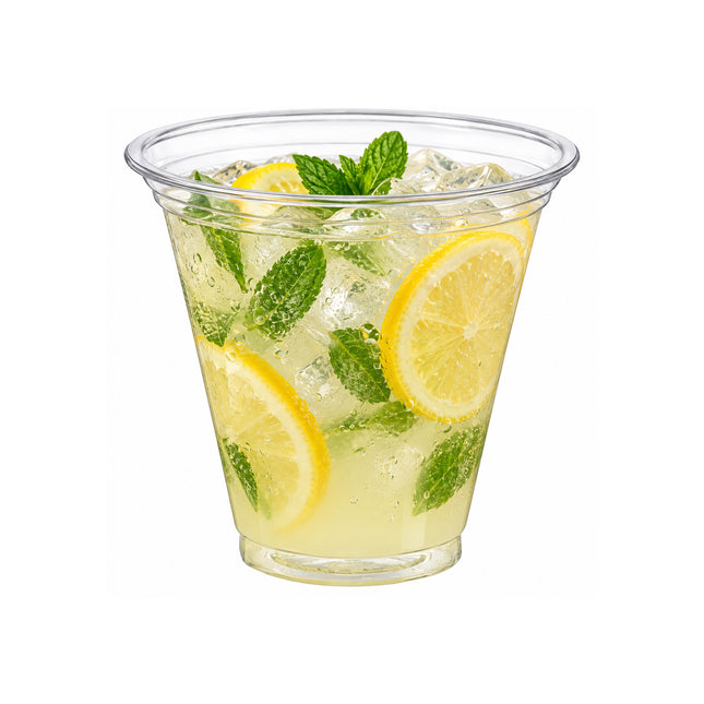 5 oz. Clear PET Customizable Plastic Cold Cup  - 50/Case