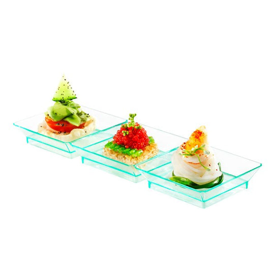 Trio Mini Plastic Plates