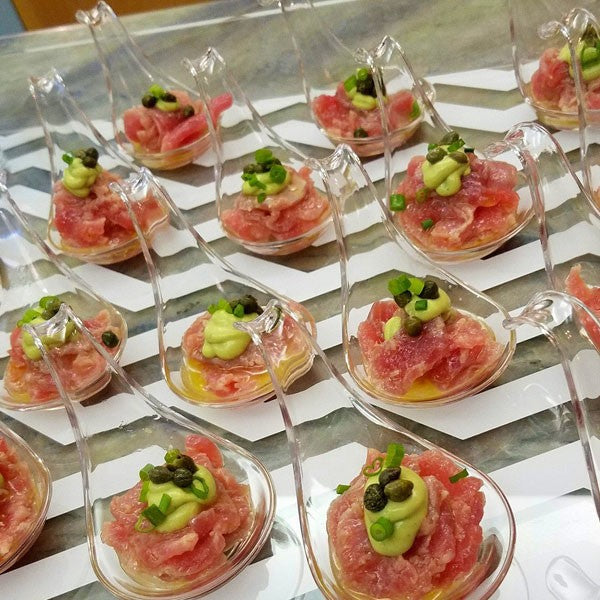 Gourmet Plastic Spoon Clear - 100/Case