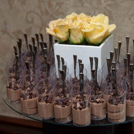 2.7 oz. Truncated Clear Plastic Cup - 100/Case