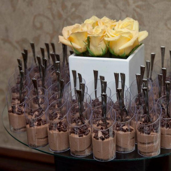 2.7 oz. Truncated Clear Plastic Cup - 100/Case