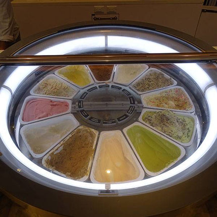 Lid for 4 liters Tonda Triangle Gelato Pan - 200/Case