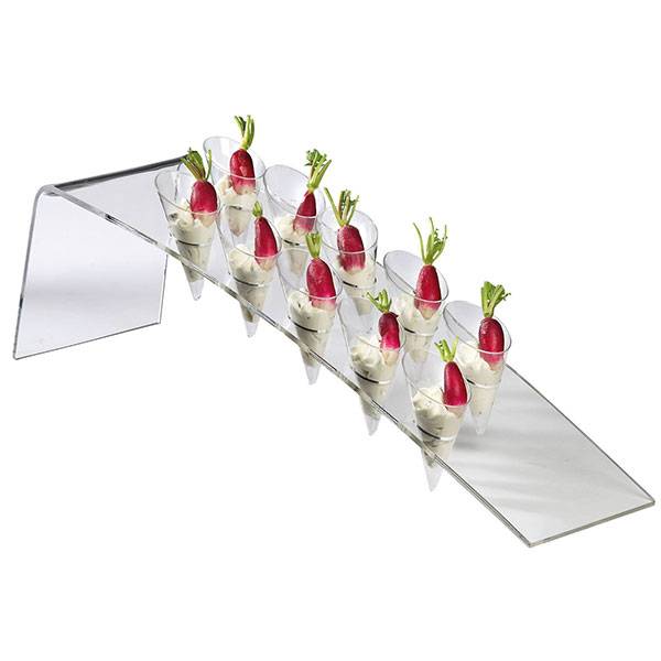 Harp Buffet Display for 10 Mini Plastic Cones