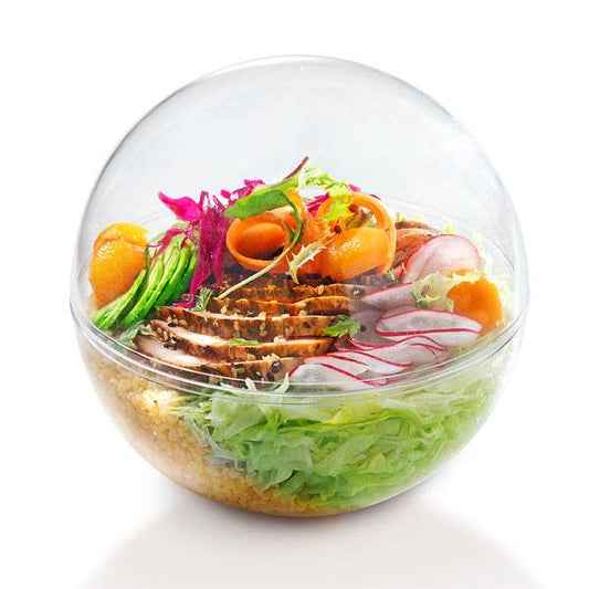 Pure First Class Salad Container with Dome Lid 63 in